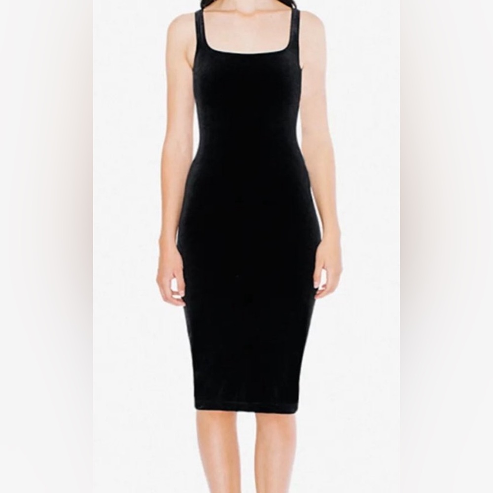 American Apparel velvet dress. Perfect for the holidays. *Large 🖤🖤🖤